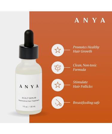 ANYA Postpartum Multivitamin Scalp Serum and Omega 3 Bundle - Buy Online on GoSupps.com
