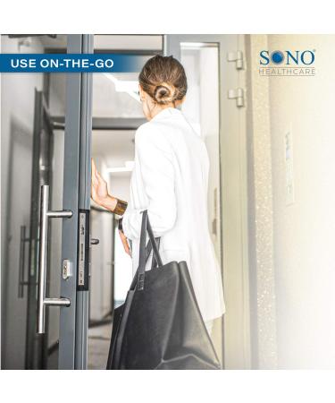 SONO TSA Approved Foaming Hand Sanitizer | Alcohol-Free | Travel Size with Refillable Bottle - Buy Online on GoSupps.com