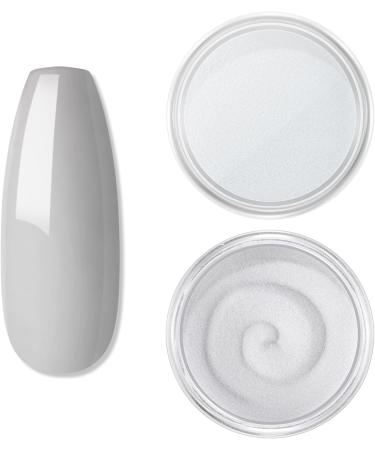 Grey 2G Dipping Powder Nail Starter Dipping Powder System French Powder No Needed Nail Lamp Fast Dry Nail Art Manicure DIY Salon Gift Set for Women Girls DIY Nail Beginner Home Salon Gift YA03-008 - Buy Online on GoSupps.com