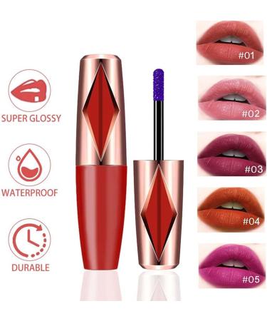 Matt Lip Stain Peel Off 3pc Long Lasting Waterproof Peel Off Lip Stain Smooth & Light Moisturizing Lip Gloss Contains Hyaluronic Acid Highly Pigmented Liquid Lipstick Smudge-Proof (3pc 10ml) - Buy Online on GoSupps.com