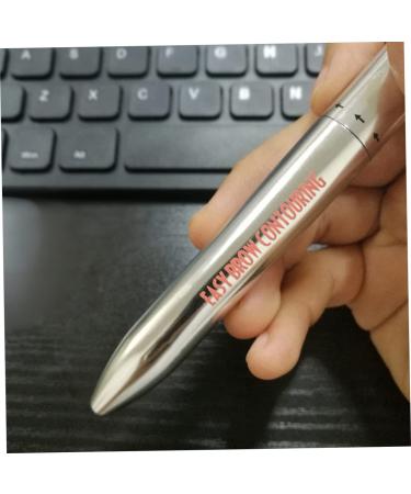4-in-1 Eyebrow Contour Pen for Long-Lasting Define and Highlight in Black & Brown - Buy Online on GoSupps.com