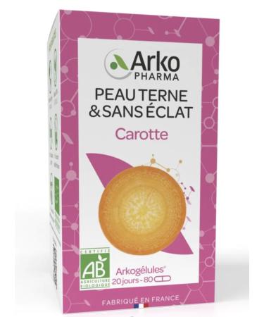 Arkopharma Arkocaps Carrot Organic 80 Capsules