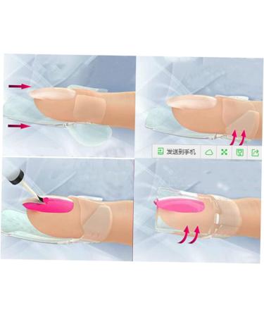 Healeved 30 Pcs Nail Protector Orange Cheer Bow Afro Stretch Nail Art Tips Diy Nail Art Tools Snoods for Women Hair Polish Shield Protector Nail Art Diy Tools Manicure Armor Set mediumx3pcs As Shownx3pcs - Buy Online on GoSupps.com