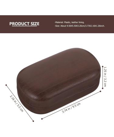 Gleavi Colored Contact Lens Container Set - 9.5x5.5cm Eye Lens Care Case Portable Lentil Holder & Cosmetic Organizer for International Shipping - Buy Online on GoSupps.com