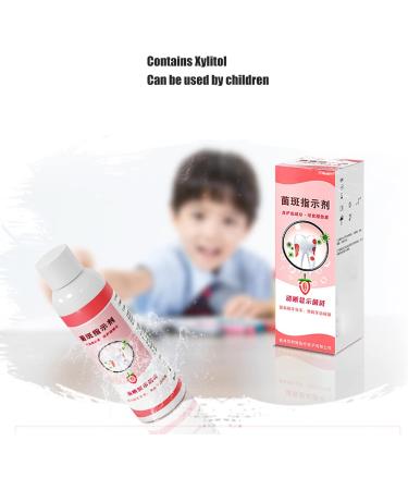 Plaque Disclosing Agent - 60ml Oral Tartar Test & Dental Plaque Indicator | Gums Aid with Measuring Cup - Buy Online on GoSupps.com