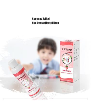 60ml Plaque Disclosing Agent - Oral Tartar Test Indicator Liquid with Scale Cup for Good Dental Hygiene - Buy Online on GoSupps.com
