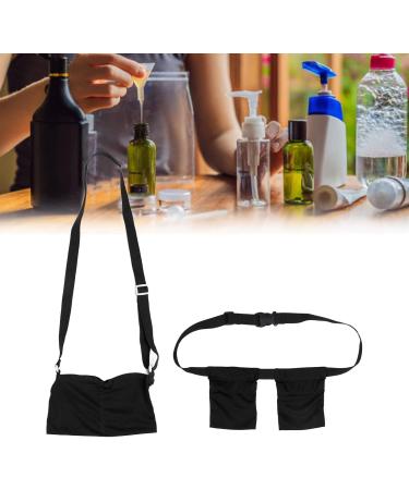 Buy Premium Drain Bags for Tummy Tuck Mastectomy & Ostomy | Adjustable Elastic Mesh Shower Pouch - Black - Buy Online on GoSupps.com