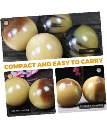 Frcolor 2PC Horn Fitness Massage Balls | Spiritual Baoding Balls for Hand Exercise & Health Training - International Shipping - Buy Online on GoSupps.com