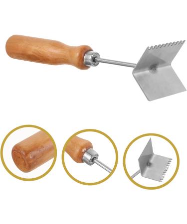 POPETPOP King Partition Cleaning Shovel Home Beehive Shovel Hive Cleaning Scraper Cleaner Nest Frame 21x6.2cm As Shown - Buy Online on GoSupps.com