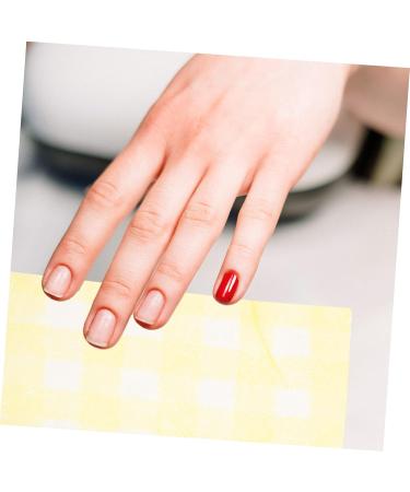 minkissy 5 Rolls Beauty Salon U-shaped Pillow Nail Polish Removal Tools Eyelash Tool Makeup Remover Wipes Nail Accessories Manicure Wipe Nail Cleansing Pad Nail Clean Wipes Pure Cotton - Buy Online on GoSupps.com