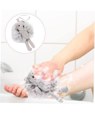 DOITOOL 1pc Cartoon Bath Ball Toy for Kids Bath Shower Sponge Mesh Shower Loofahs Shower Puffs Bathroom Sponge Bath Tub Scrubber Kids Bath Sponge Animal Body Wash Child Cotton Fabric Clean - Buy Online on GoSupps.com
