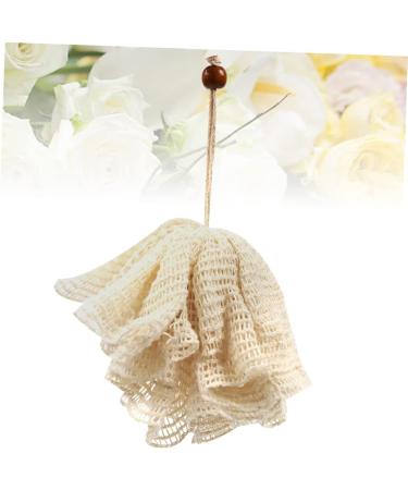 Minkissy Bath Towel & Mesh Shower Ball - Loofah Sponge Pouf for Luxurious Bathing | International Shipping Available - Buy Online on GoSupps.com