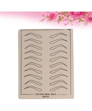 Housoutil 18 Sheets Eye Brow Practice Skin Eyebrow Trimming Beauty Eyebrow Training Skin Eyebrows 6 Pcsx3pcs As Shownx3pcs - Buy Online on GoSupps.com