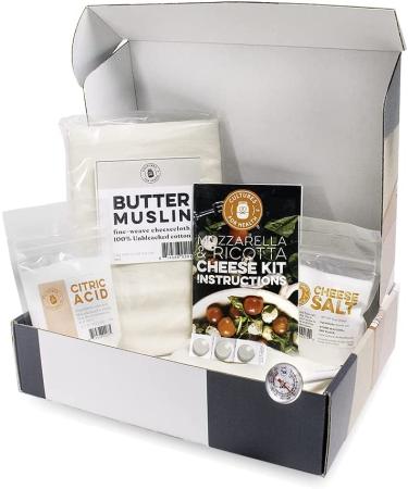 Craft Fresh Mozzarella & Ricotta at Home | Cultures for Health Cheese Kit - Buy Online on GoSupps.com