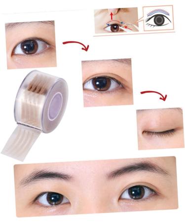FOMIYES 600pcs Circle Stickers Makeup Stickers Double Eyelid Tape Eye Lids Strips Eye Tape Eyelid Tape for Makeup Women Eyelid Tape Eyelid Tape Fiber Eyelid Stickers Lift Reel Tape Roll - Buy Online on GoSupps.com