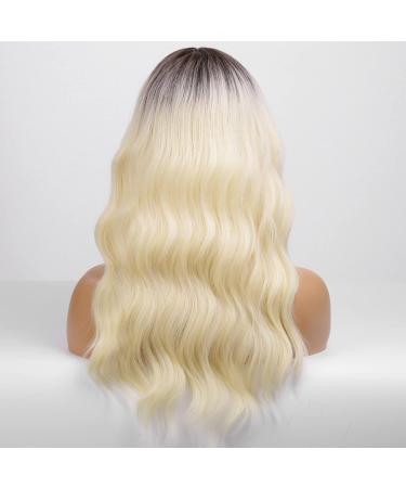 HAIRCUBE Blonde Curly Wig with Fringe for Daily Use or Cosplay - Synthetic Hair (M) - Buy Online on GoSupps.com