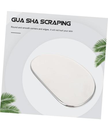 Buy Stainless Steel Scraping Board Massage Tool - Healthy Face Care Scraping Plate | 1 PC 6.2x4x0.5CM - International Shipping Available - Buy Online on GoSupps.com