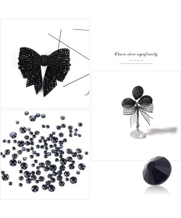 YHMQ 2160 Pieces Black Rhinestones for Nails - SS20 Nail Crystals (4.6-4.8mm) | Premium Quality Nail Art Supplies - Buy Online on GoSupps.com
