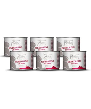 Mjamjam Premium Wet Cat Food - Culinary Deer & Turkey with Cranberries - Mix Pack II - Wild Rabbit 200g (6 Pack) - Buy Online on GoSupps.com