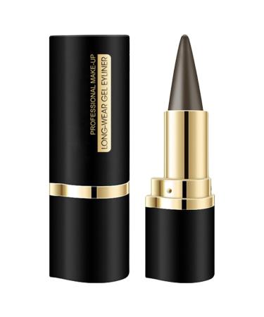 Gel eyeliner waterproof eyeliner gel stick Intense longlasting color semipermanent smudgeresistant eyeliner for gothic makeup smudge proof eyeliner for women girls