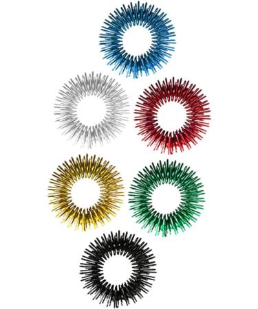 Magiclulu 18 STK Mini Massage Device - Acupressure Finger Ring & Roller Toys for Kids | Stress Reduction & Relaxation - Buy Online on GoSupps.com