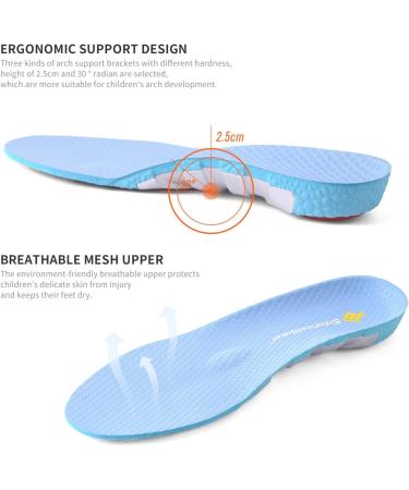 Balancemaker Kids Orthotic Insole Arch Support - Size Moderate US K 5Y/US W 7 - Buy Online on GoSupps.com