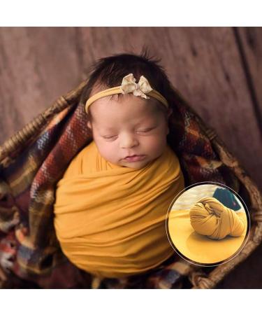 ALEOHALTER Baby Wrap - Newborn Photography Stretch Wraps | Baby Photo Props Blanket | Long Ripple Wrap for Boys & Girls - Buy Online on GoSupps.com