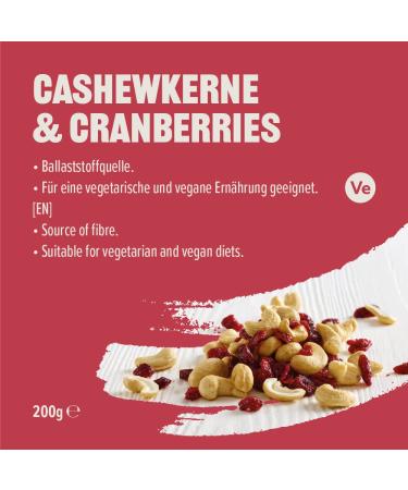 Buy Amazon Cashew-Cranberry Mix 200g - Healthy Snack International Shipping Available - Buy Online on GoSupps.com
