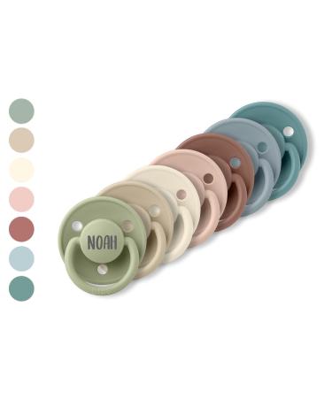 Personalized Well Marked Bibs Pacifier - Custom Name Dishwasher Safe Sea Blue - Perfect for Baby - Buy Online on GoSupps.com