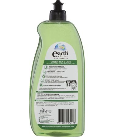 Earth Choice Dishwash Concentrate Green Tea 900ml - Buy Online on GoSupps.com