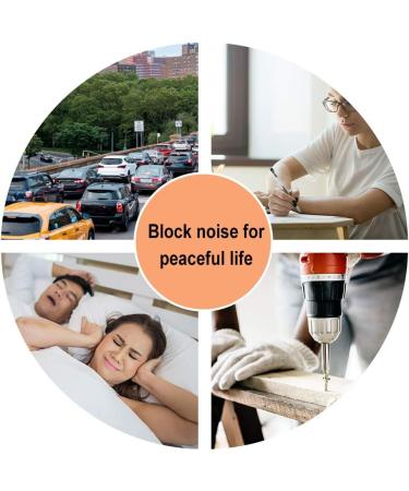 Foam Corded Ear Plugs 20 Pair - Soft NRR 32dB Noise Cancelling Sound Blocking Disposable Orange for Sleeping Snoring Studying Noise Hearing Protection Construction Shooting Sports Mowing Woodworking 20 Pair (Pack of 1) - Buy Online on GoSupps.com