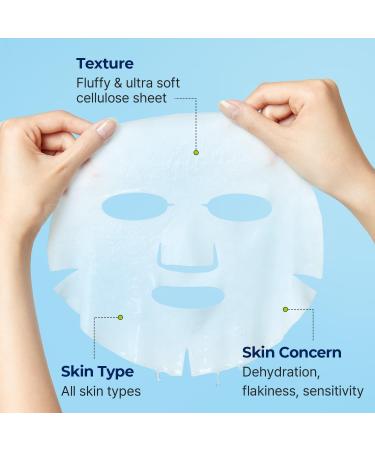 Torriden DiveIn low molecular weight hyaluronic acid facial mask 27 ml moisturizing skin regenerating Kbeauty pack of 10 - Buy Online on GoSupps.com