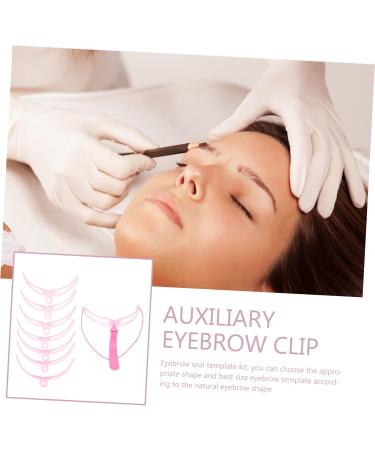 Mikinona Eyebrow Tools 3 Sets Eyebrow Aid Eyebrows Stencils Plastic Eyebrow Template Card Eyebrow Trimming Travel - Buy Online on GoSupps.com