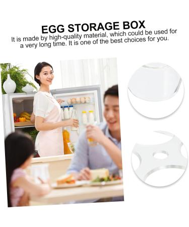 Artibetter 3pcs Egg Storage Box Fridge Organizer Drawer Egg Cartons Egg Cups Grids Accessories Refrigerator Pp Assorted Colorx3pcs 14.8x9.7x2cmx3pcs - Buy Online on GoSupps.com