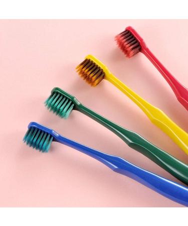 Zumaha Compact Toothbrush 8-Pack - Ergonomic Soft Bristles for Adults Pregnant Women & Juniors | Wide Head Design & Travel-Friendly - Buy Online on GoSupps.com
