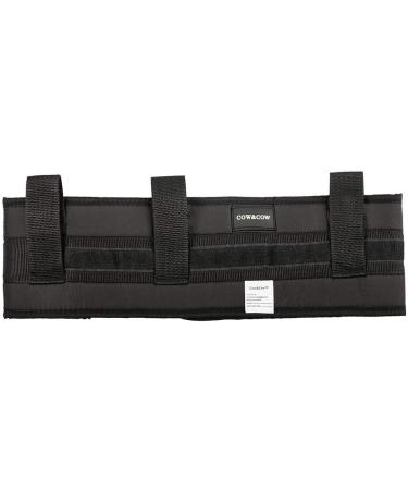 COW&COW Padded Gait Belt with 4 Handles and Quick Release Buckle 5.5 Black Large - L/40-60 - Buy Online on GoSupps.com
