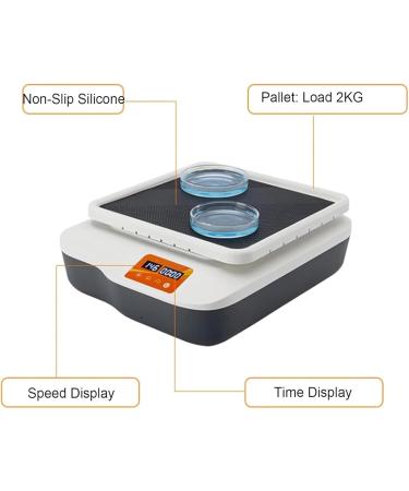Buy HHCCTEO Digital Orbital Shakers - Multi-Purpose Laboratory Swing Oscillator with Adjustable Speed & Time Function - International Shipping Available - Buy Online on GoSupps.com