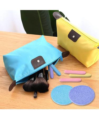 48 Pieces Compressed Facial Sponges for Estheticians - Professional Makeup Removal Pads - Round Face Sponges (Pink Yellow Blue Purple) - Buy Online on GoSupps.com