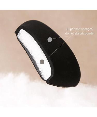 Cushion Foundation Puff Makeup Sponges for the Face - Puff Makeup Pad Powder Puff in Black Portable Efficient Triangular Powder Puff Foundation Cushion Puff for Friends Girlfriend Cream Black Pineapple (Boxed) - Buy Online on GoSupps.com