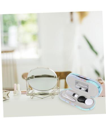 Solustrie Double-Lodged Glasses Case - Multi-Purpose Lens & Contact Holder for Travel | Stylish Sunglasses Decor & Invisible Tool Storage - Buy Online on GoSupps.com