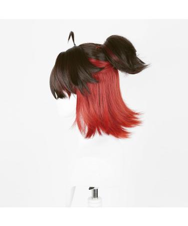 Gaming Cosplay Wig Genshin Impact Women Costume Red & Black Hair for Men Cos Party Halloween Christmas(Gaming) - Buy Online on GoSupps.com