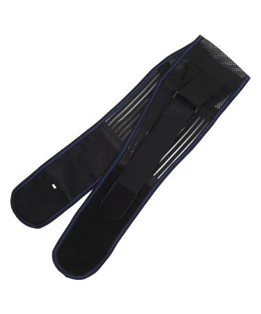 NOLITOY Breathable Waist Support Belt Waist Protection Belt Lumbars Support Back Brace Black