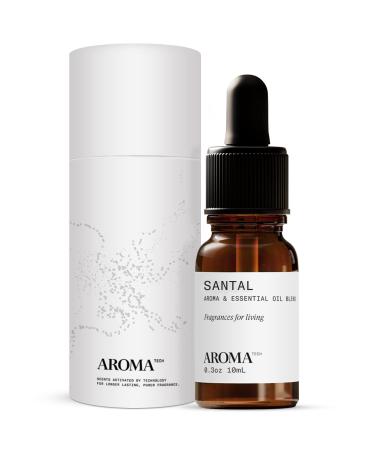 AromaTech Santal for Aroma Oil Scent Diffusers (10 Milliliter) 0.3 Fl Oz (Pack of 1)