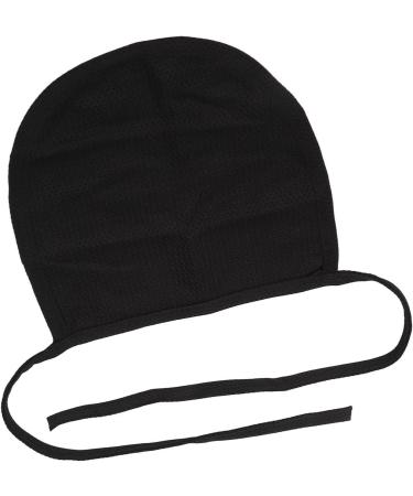 Narrow Air Tubes Cover | Breathable Cotton Tracheostomy & Laryngectomy Protection | Dustproof Stoma Cover - Black - Buy Online on GoSupps.com