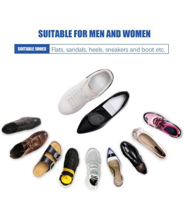 Latex Heel Cushion Pads - Adhesive Relief for Heel Pain Spurs & Sports Injuries | Unisex 2 Pairs (Large - Buy Online on GoSupps.com