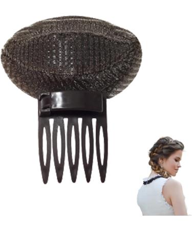 Hair Bump Clip Front Hair Base Clip Invisible flluffy Hair Pad Sponge Clip with Good Self-Gripping Lightweight Sponge Hair Clip Comb Bump up Volume Hair Base Puff Hair Head Cushion for Women Girl Coffee - Buy Online on GoSupps.com