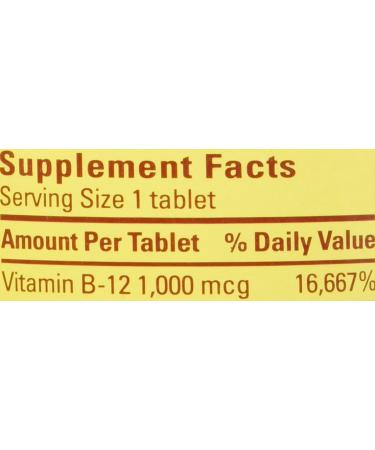 Nature Made Vitamin B-12 1000 mcg Timed Release Tablets 480 Count (Pack of 3) - Buy Online on GoSupps.com