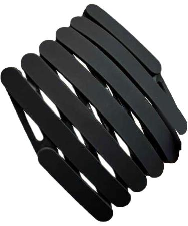 Zuasdvnk Foldable Headband Folding Headband Small Hair Band | No Slip Face Wash Headband Adjustable Women Spa Headband for Women Girls Little Kids Black - Buy Online on GoSupps.com