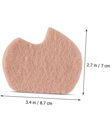 NOLITOY 12 Pairs High Heel Toe Cushions | Forefoot Pads for Women | Breathable Wool Felt Shoe Pads for Comfortable High Heels - Buy Online on GoSupps.com