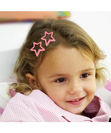 GULELAYAR 28Pcs Star Snap Hair Clips - Non-Slip Metal Barrettes for Women, Girls, Kids - Cute Colorful Hairpins for Sweet Bangs - Mixed Colors (A) - Buy Online on GoSupps.com